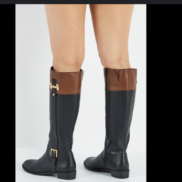 Karen Scott Shoes - NIB Karen Scott Women's Deliee2 Riding BOOTS Black Size 9